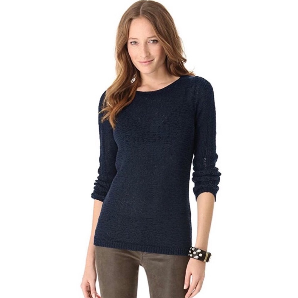 Rachel Zoe Open Knit Karla Sweater S NWT